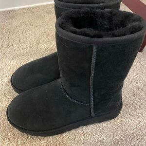 UGG Classic Black Winter Boots